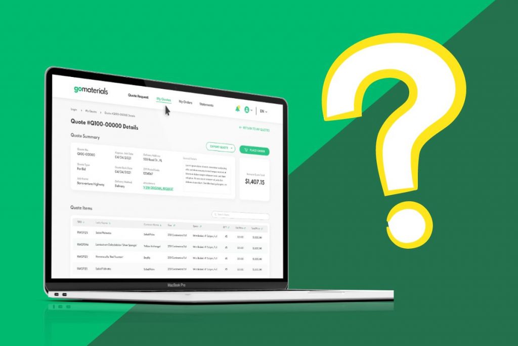 How To Track Quotes And Orders In The GoMaterials Platform